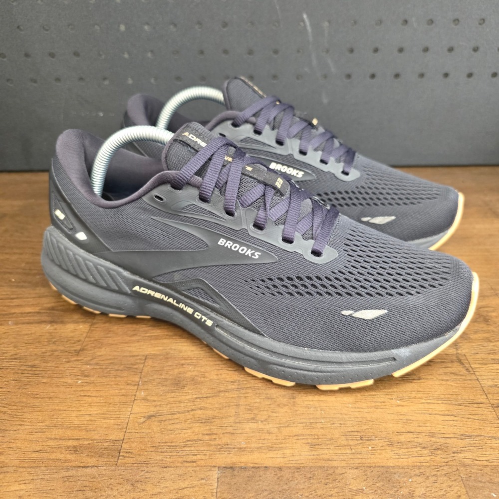 Brooks Adrenaline GTS 23 Running Shoes Womens 10.5 Black Copper 1203811B056